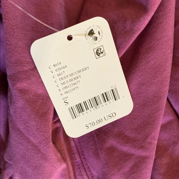 FP Movement by Free People Hot Shot Onesie -S, Mulberry - Picture 3 of 8